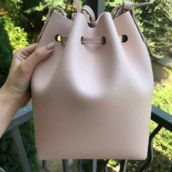 SOLD Mansur Gavriel Mini Rosa Bucket Bag - Picture 3 of 6